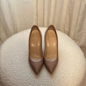 Christian Louboutin nude heels